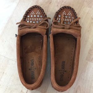 New Brown Moccasins Size 5